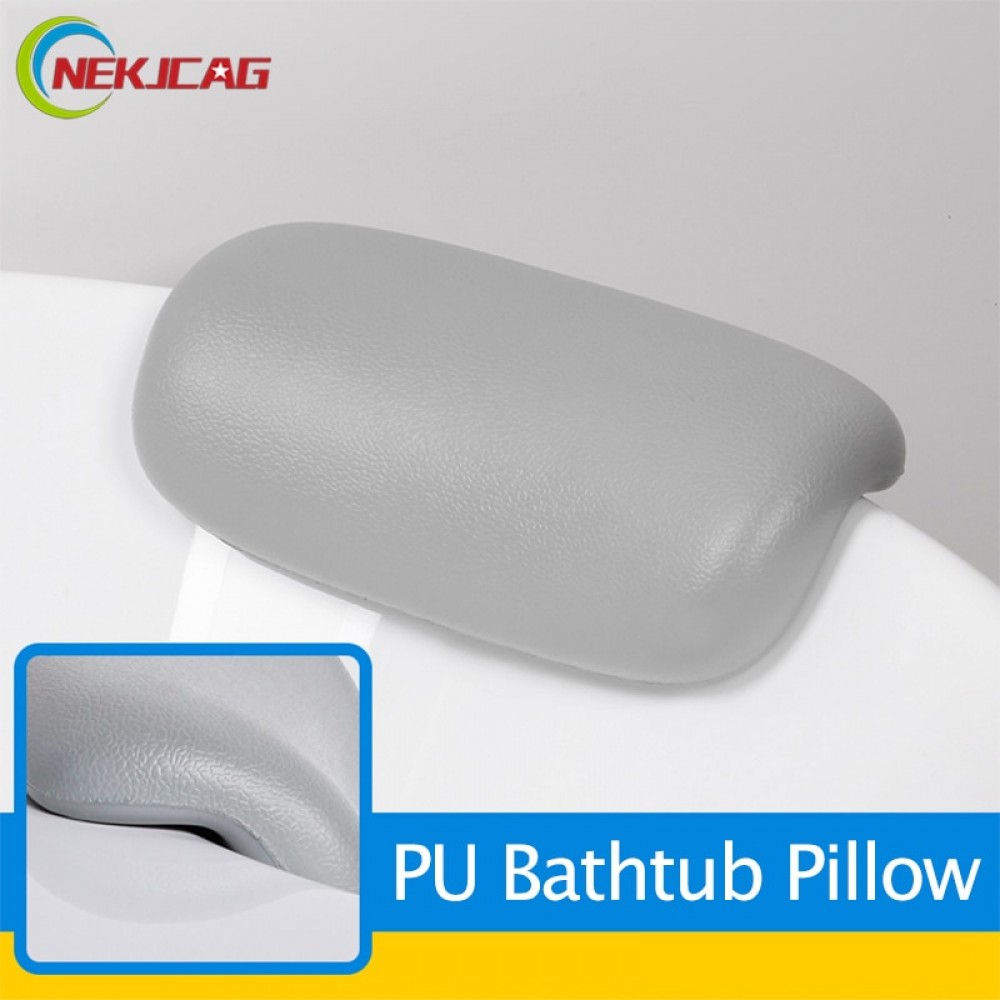 Bathroom Pillow Bath tub Pillow Non-slip Bath Pillows Comfortable Bathtub With Suction cup