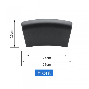 Soft Bathtub Pillow PU Waterproof SPA Back Neck Holder Bath Pillows Square Headrest Neck Bathtub Pillow Cushion Accessories