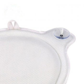 2019 New SPA Cartoon Bath Pillow Eco-Friendly Bathroom Comfortable Neck Bathtub Cushion Soft Headrest with Suction Cup