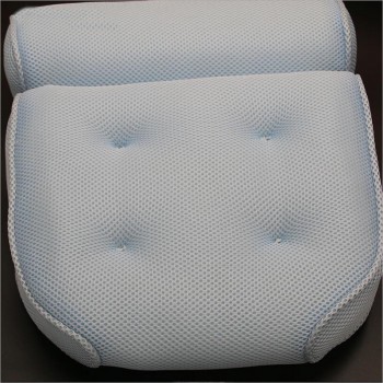 High Quality Thickened Bath Pillow Soft SPA Headrest Bathtub Pillow With Backrest Suction Cup Neck Cushion Bathroom Accessories