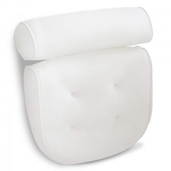 Thickened Bath Pillow Soft SPA Headrest Bathtub Pillow With Backrest Suction Cup Neck Cushion Bathroom Accessories