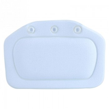 3 Colors Soft Foam Padded Spa Bath Pillow Tub Headrest Head Neck Back Cushion Bathroom