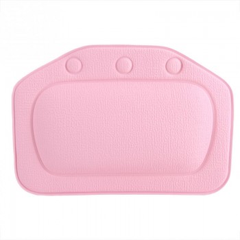 3 Colors Soft Foam Padded Spa Bath Pillow Tub Headrest Head Neck Back Cushion Bathroom