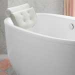 Hot Selling 3D Spa Mesh Non-slip Padded Spa Pillow Tub Pillow Headrest with Suction Cups for Neck and Back Bath Supply