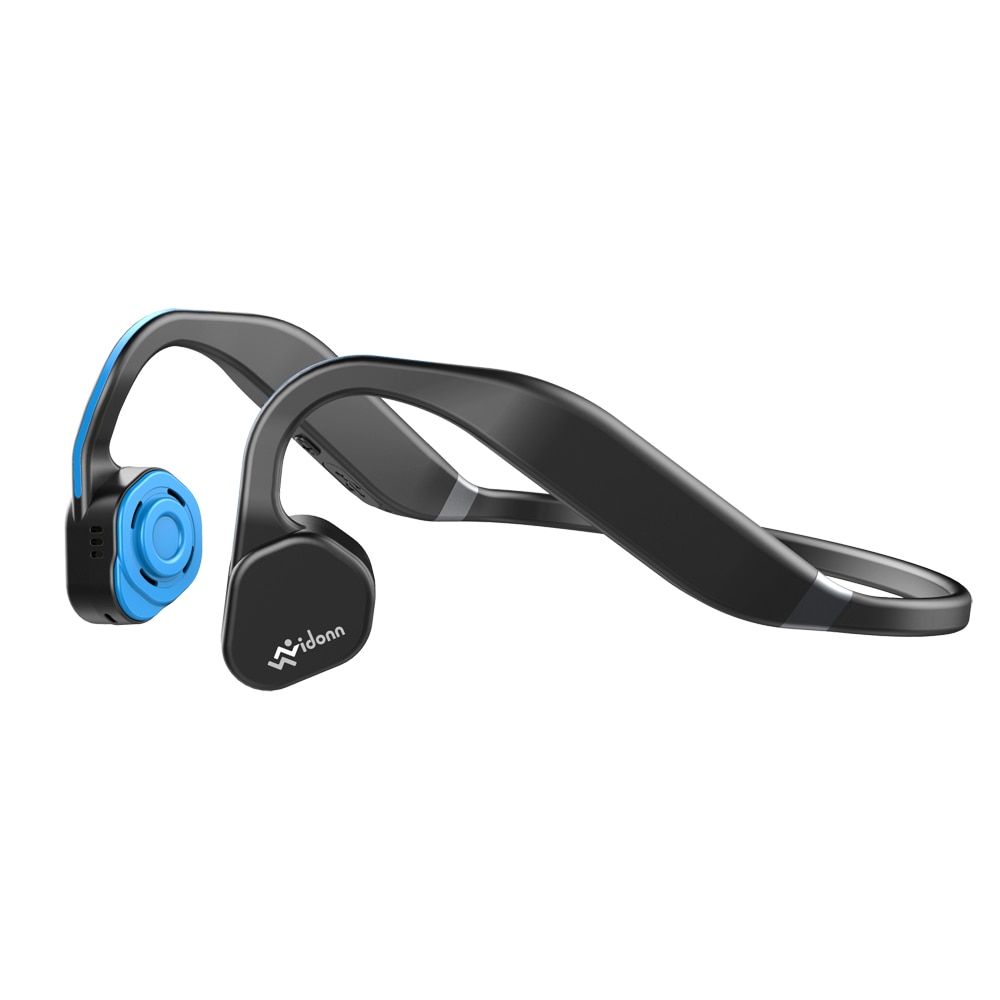Vidonn F1 Titanium Bone Conduction Headphones IP55 Waterproof Outdoor Sports Headset Wireless Bluetooth Earphone with Microphone