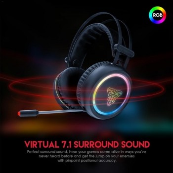 FANTECH Pro Gaming Headset Fantech Hg15 7.1 Channel Rgb Gaming Headset