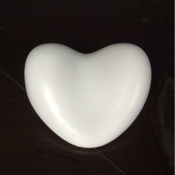 Aqumotic Heart Bath Pillow For a Bathroom Relaxing Eco-friendly General Spa Pillow PU Foam Bathroom Product Cushion Waterproof