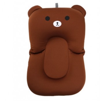 LM1131 Frog Design Foldable Baby Bath Tub Bathtub Pad Newborn Baby Pillow Bath Seat Infant Bathtub Support Blooming Bath Mat