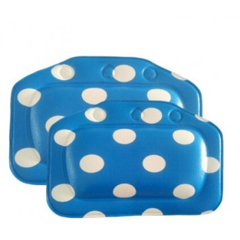 Hot PVC Home Spa bath pillow massager with Suction Cup Soft Head rest Bathtub Cushion Bathroom Accessories