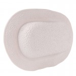 Household Bath Pillow TPE Pellet Pillow Bath Accessories Suction Sucker-style Waterproof Pillow 3 Colors Optional 22 * 33 * 5cm