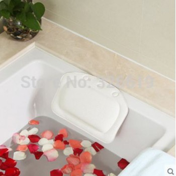 Bathroom tub pillow bathtub pillow headrest sucker waterproof coarse grain soft bath pillow Bathroom SPA soft pillows