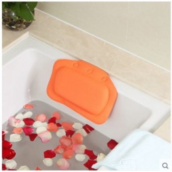 Bathroom tub pillow bathtub pillow headrest sucker waterproof coarse grain soft bath pillow Bathroom SPA soft pillows