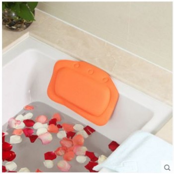 Bathroom tub pillow bathtub pillow headrest sucker waterproof coarse grain soft bath pillow Bathroom SPA soft pillows