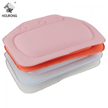 Waterproof Bath Pillows Soft Bathtub Headrest Suction Cup Bath Tub Pillow SPA Back Neck Hold Cushion Gift Bathroom Accessories