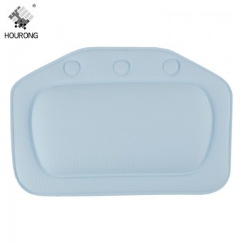 Waterproof Bath Pillows Soft Bathtub Headrest Suction Cup Bath Tub Pillow SPA Back Neck Hold Cushion Gift Bathroom Accessories