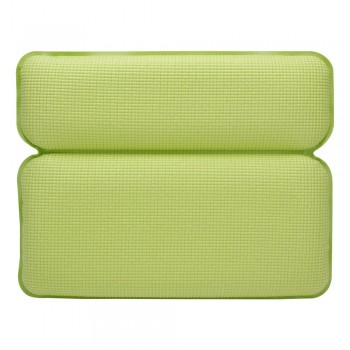 BORUiT Non-slip Home Bathtub Pillow Bathroom Headrest Eco-friendly Powerful Suction Cups 2-Panel Bath Pillow Hot Tub Accessories