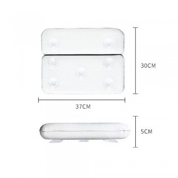 18x38 CM bath tub PVC Foam Waterproof Sponge Bath Pillow Bathtub Pillow Waterproof Cushion Pillow casa de banho acessorios