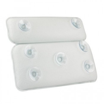 18x38 CM bath tub PVC Foam Waterproof Sponge Bath Pillow Bathtub Pillow Waterproof Cushion Pillow casa de banho acessorios