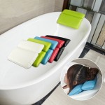 Bathroom tub bathtub pillow bath pillow headrest sucker waterproof very big soft spa bath pillow Bathroom SPA soft pillow