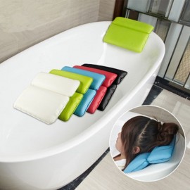 Bathroom tub bathtub pillow bath pillow headrest sucker waterproof very big soft spa bath pillow Bathroom SPA soft pillow