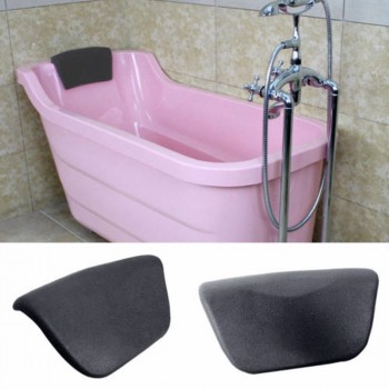 2018 Top Quality Good Price Black Bath Pillow Bathtub Spa Head Rest Neck Support Back Comfort Tub Holder