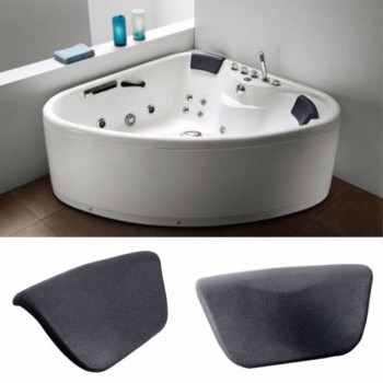 2018 Top Quality Good Price Black Bath Pillow Bathtub Spa Head Rest Neck Support Back Comfort Tub Holder