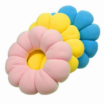 Creative Donuts Lovely Sun Flower Cushion Car Office Chair Stool Plush Pillow Cushion Multi-function Nap Pillow