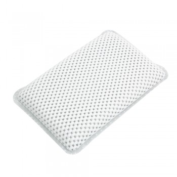 Waterproof Soft PU Bath Pillow Bathtub Spa Pillow Headrest Bathroom Supplies Shoulder Neck Pillow With Silica Gel Suction Cups