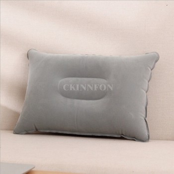 DHL 500pcs Foldable Pillow Outdoor Travel Sleep Pillow Air Inflatable Cushion For Break Rest