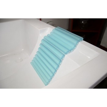 Gel series bath pillow wave shaped silica gel pillow Suitable for hotel massage Spa Bath pillow