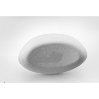 White Soft Senior PU material Foam Soft Plain Bath Spa Pillow Comfortable Relax With Suction Cups Waterproof  bath pillow