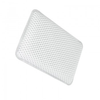 LUOEM PVC Foam Bathtub Pillow Hollow out Bathtub Pad with Non-slip Suction Cups Comfort Head Neck Quick Drying Anti-bacteria