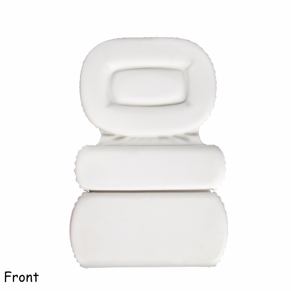 The Original Spa Bath Pillow Featuring Powerful Gripping Technology Extra Soft amp; Large Luxury 3-Panel Design for Shoulder amp; Neck