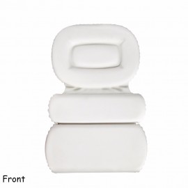 The Original Spa Bath Pillow Featuring Powerful Gripping Technology Extra Soft amp; Large Luxury 3-Panel Design for Shoulder amp; Neck