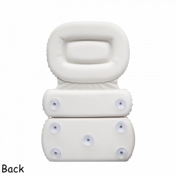 The Original Spa Bath Pillow Featuring Powerful Gripping Technology Extra Soft amp; Large Luxury 3-Panel Design for Shoulder amp; Neck