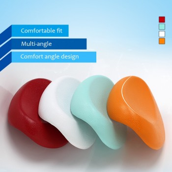 PU Multi-Color Bath Pillow With Suction Cup Luxury Bathroom Products 4 Colors quality assurance YS-11