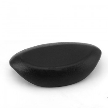 Two Pieces Bath Pillow with 3D Air Mesh Technology,osculum type, Machine Washable - Quick-Drying(Black)