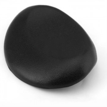 Two Pieces Bath Pillow with 3D Air Mesh Technology,osculum type, Machine Washable - Quick-Drying(Black)