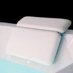 The Original Spa Bath Pillow Featuring Powerful Gripping Technology Extra Soft amp; Large 14.5 x 11 2-Panel Design for Shoulder