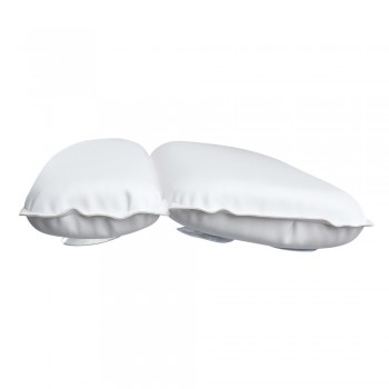 1Pcs SPA Bath Pillow Eco-Friendly Bathroom Comfortable Bath Neck Pillow Bathtub Cushion Soft Headrest Suction Cup Bathtub Pillow