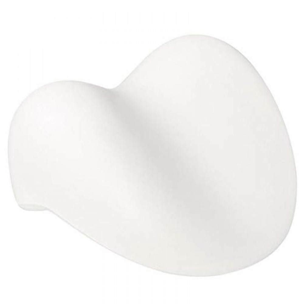 1pc Bath Pillow Soft Durable Loving Heart Waterproof Headrest Neck Cushion Bathtub Pillow for Hotel Spa Home