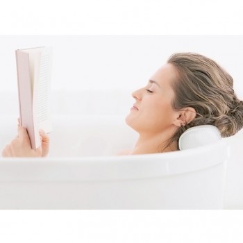 1 Pcs Anti-slip 3D SPA Breathable Home Bath Pillow Head Neck Rest Relax 4 Suction Cup Hot Sale