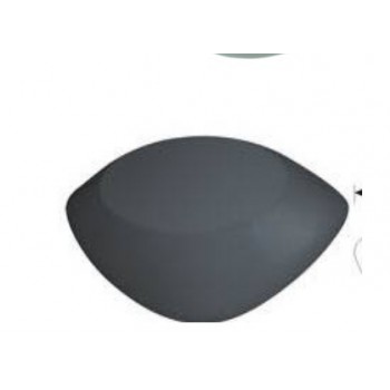 Free shipping Orange and black with small suction cup hook type polyurethane foam bath pillow foam quick rebound PU Pillow bath