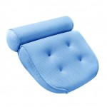 1 Pcs Anti-slip 3D SPA Breathable Home Bath Pillow Head Neck Rest Relax 4 Suction Cup HG99