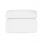 New Bathing Pillow Waterproof PU Bath Cushion Bath Pillow with Strong Suction Cups for Recovery in Home Spa