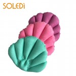 Inflatable Bathroom Pillow Relax Bath Spa Pillow Head Back Neck Cushion Bathtub Relaxing Inflatable Bath Pillow Color Redom