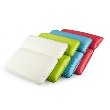 1Pc Hotel Home Bathroom Supply PVC Square Shape Foaming Waterproof Bath Pillows Cushion Blue/Green/Red Free Shipping