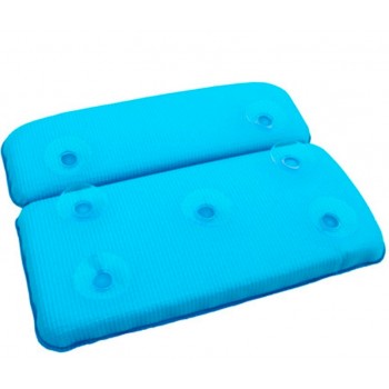 1Pc Hotel Home Bathroom Supply PVC Square Shape Foaming Waterproof Bath Pillows Cushion Blue/Green/Red Free Shipping