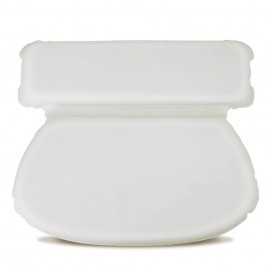 36*31CM PU Sponge Round Bathtub Pillow Bath Pillow Bathroom Waterproof Shower Head Pillow Sucker Shower Bathtub Pillow