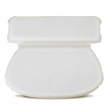 36*31CM PU Sponge Round Bathtub Pillow Bath Pillow Bathroom Waterproof Shower Head Pillow Sucker Shower Bathtub Pillow